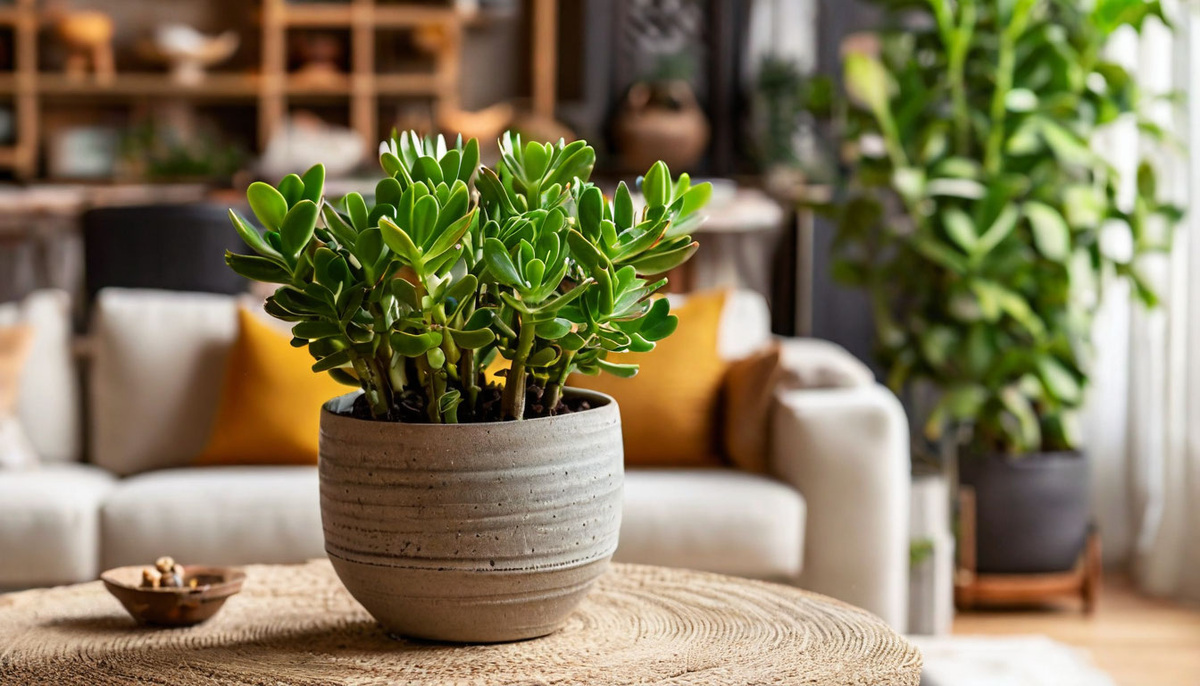 Крассулы имеют мясистые листья, которые способны накапливать воду и питательные вещества.