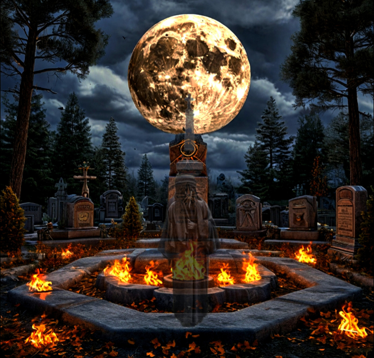 // Иноагурация Старосты кладбища//