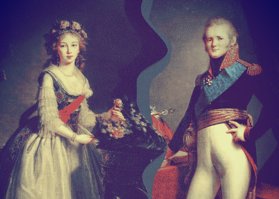 Первая жена Елизавета Алексеевна. Изображение взято с Яндекс картинок.