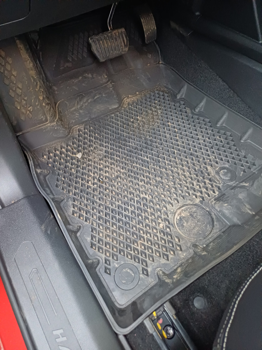 Как можно заметить — грязь они собирают так же успешно, как EVA коврики.