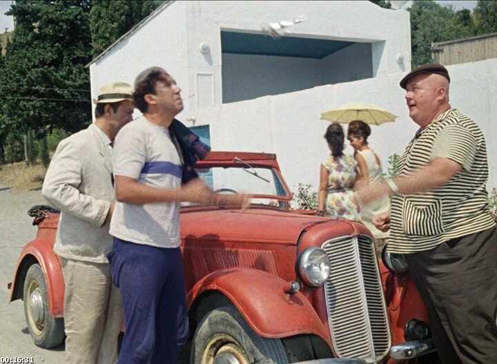 ГАЗ А из фильма Кавказская пленница. Фото из открытых источников.