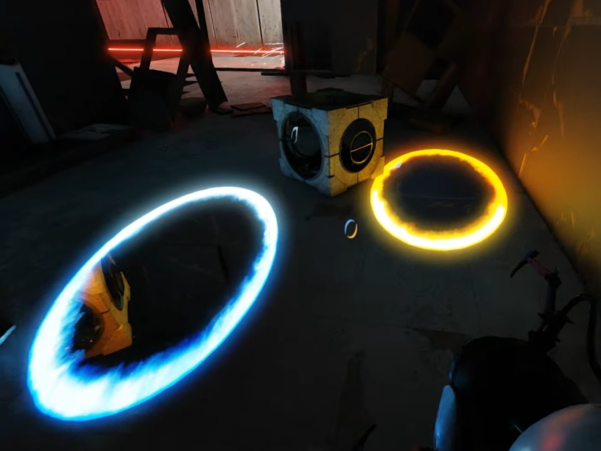    Графику в Portal 2 прокачали с помощью RTX [ВИДЕО]