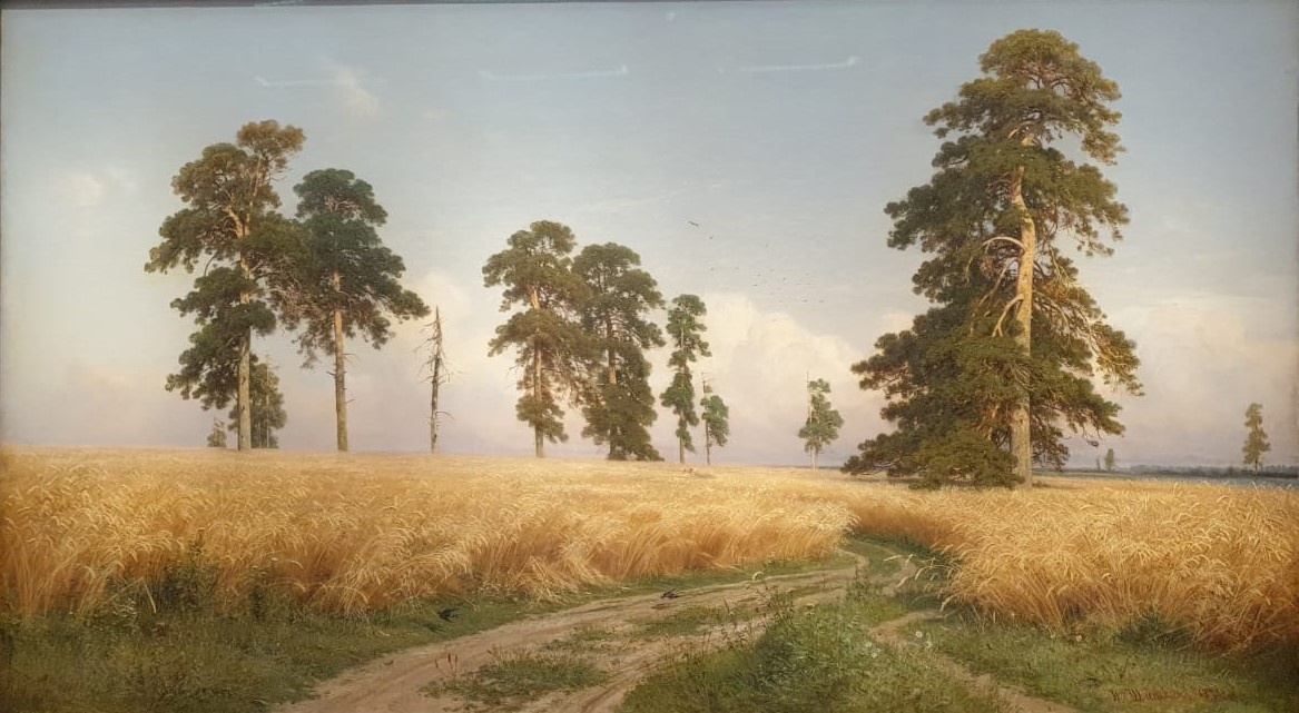 Иван Шишкин Рожь 1878 холст, масло