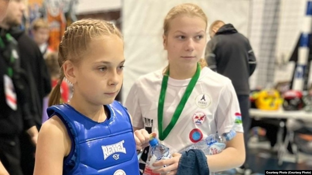 Серафима с тренером