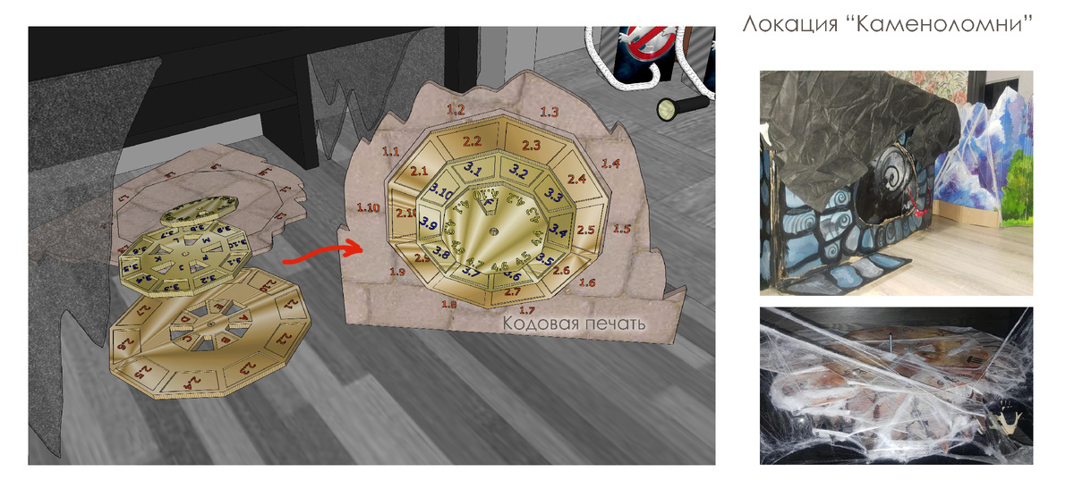 Локация "Каменоломни"