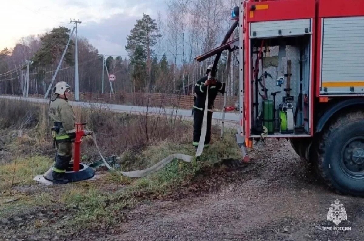    В Тульской области за сутки потушили три пожара