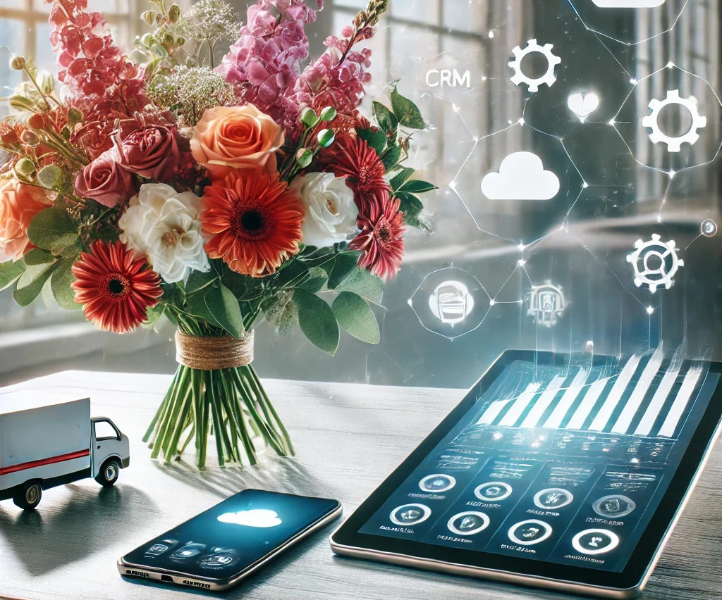 CRM для доставки цветов