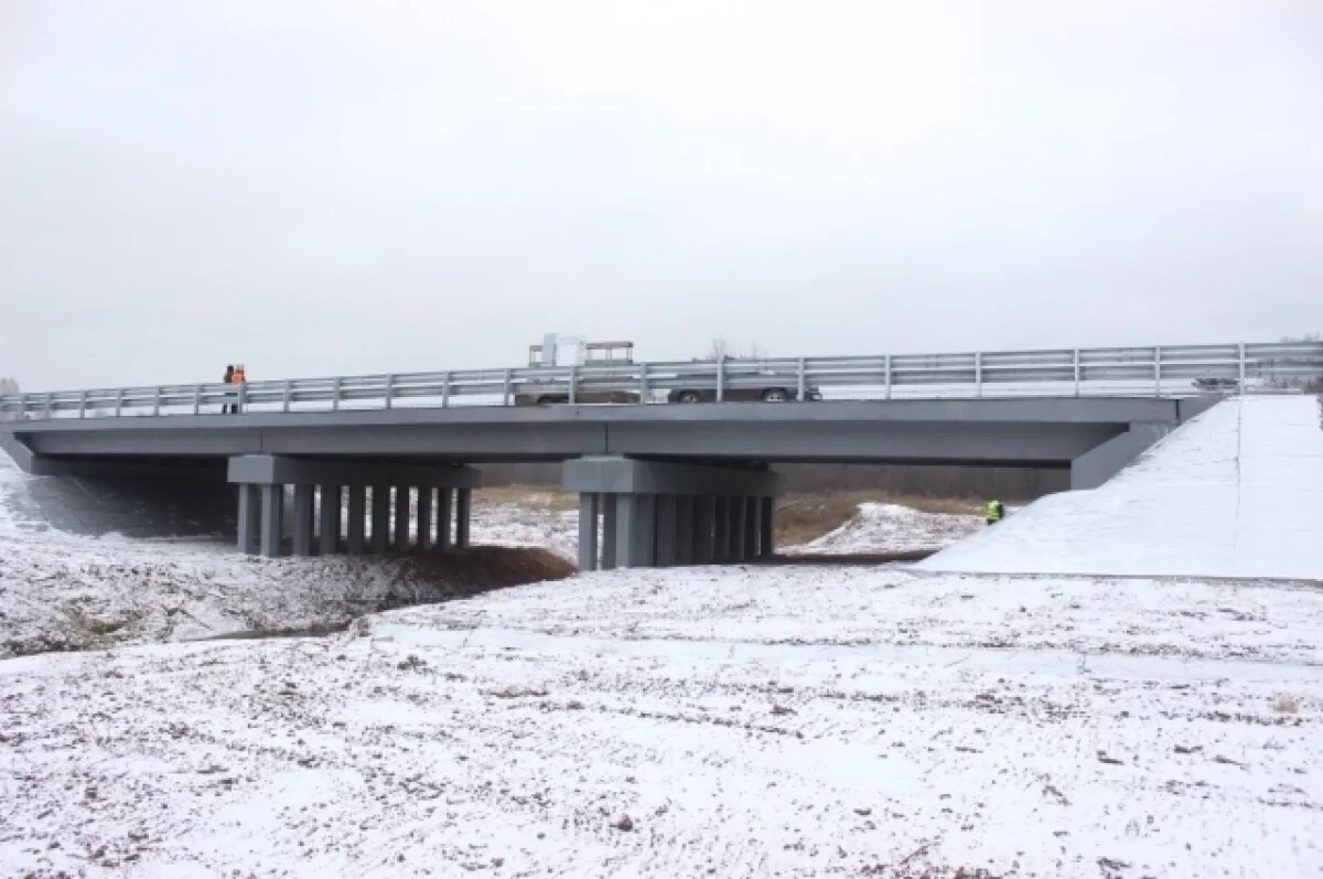    Жители Удмуртии дождались возведения нового моста через реку Умяк