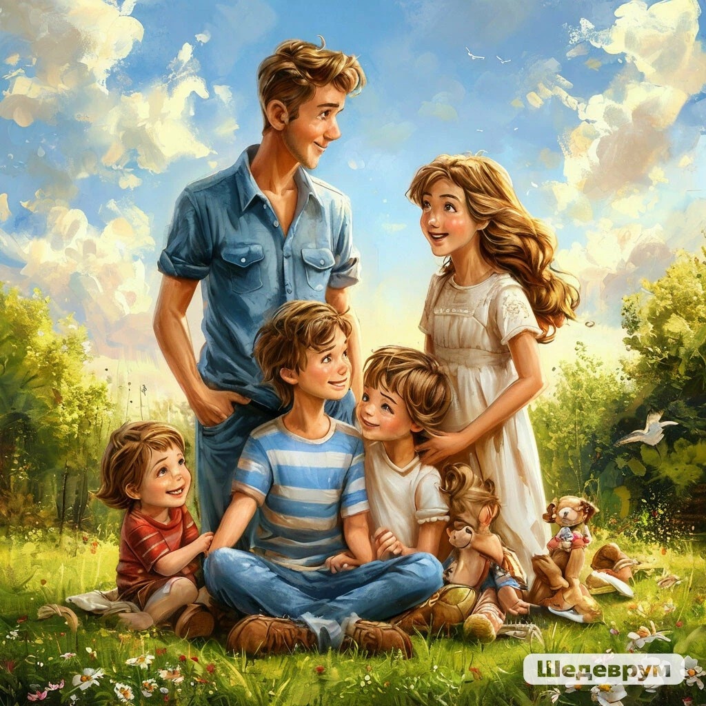 Картинка созданная Шедеврум