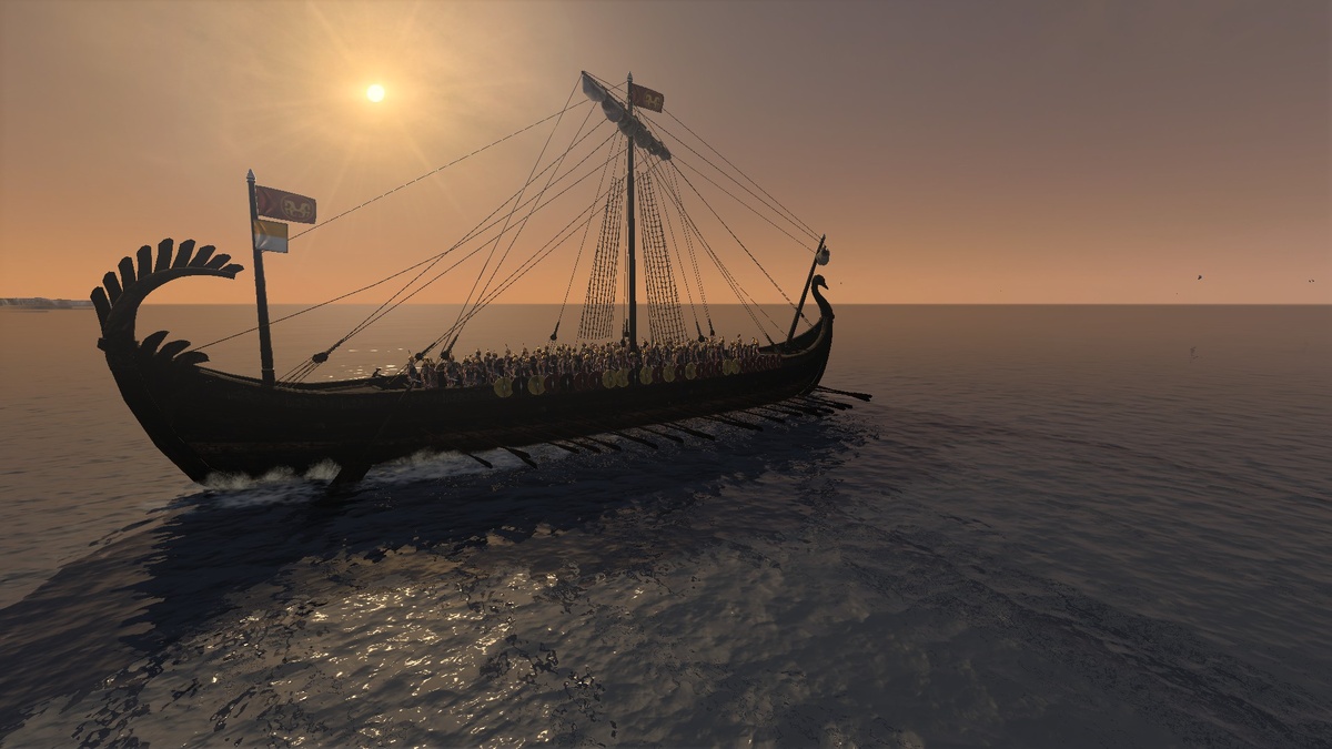 Тяжёлый налётчик Total War: Rome II правый борт