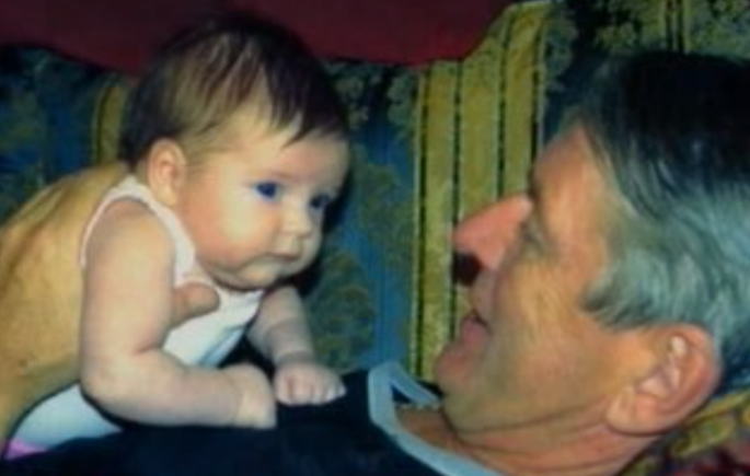 Александр Абдулов с дочкой Женей