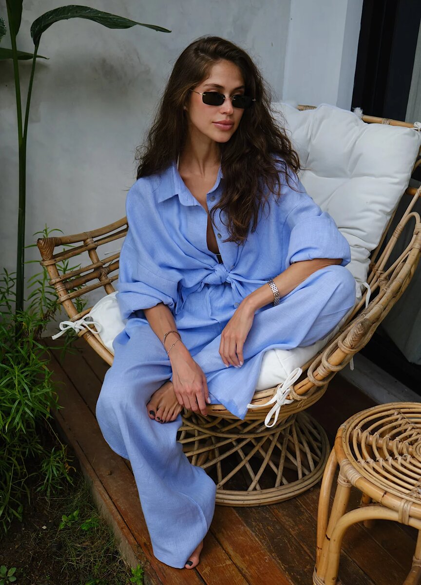 Идеальный костюм изо льна