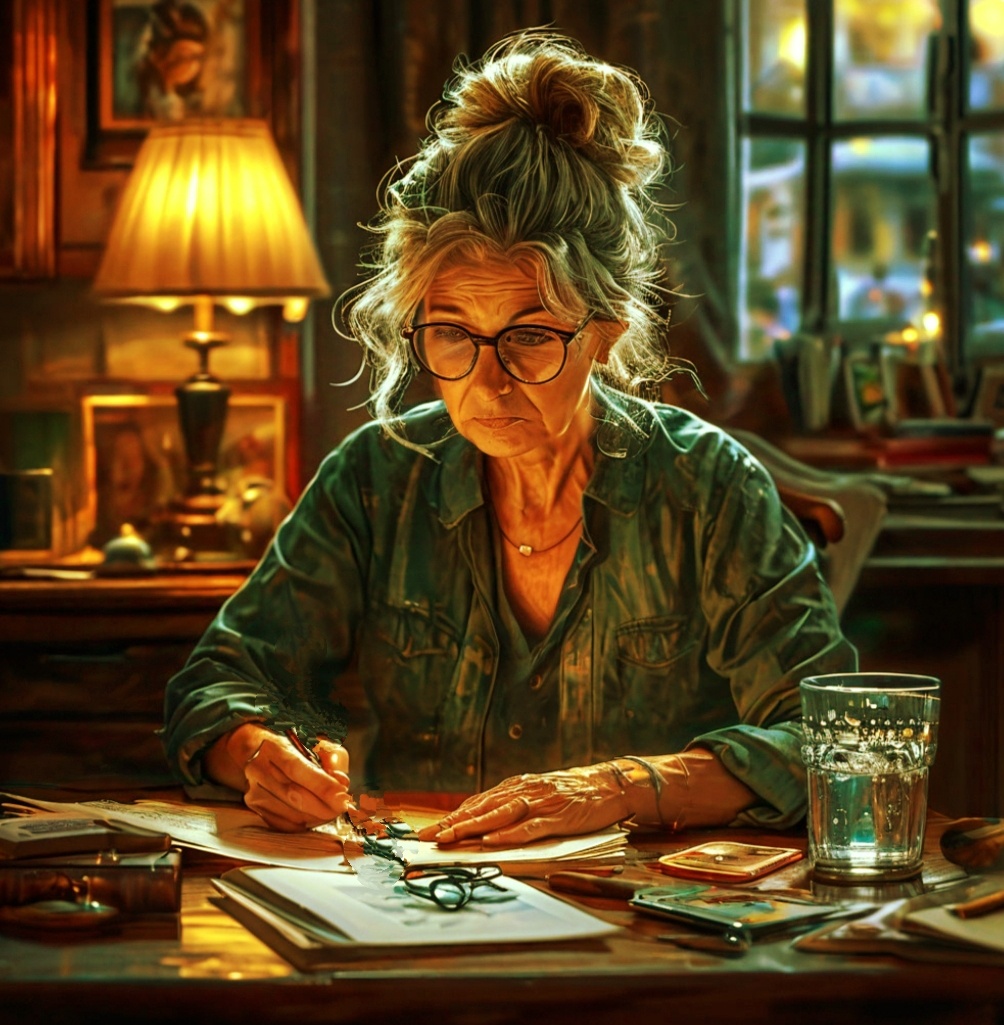 – Милый мой генерал… Не успел ты им стать… – всхлипнула она. 