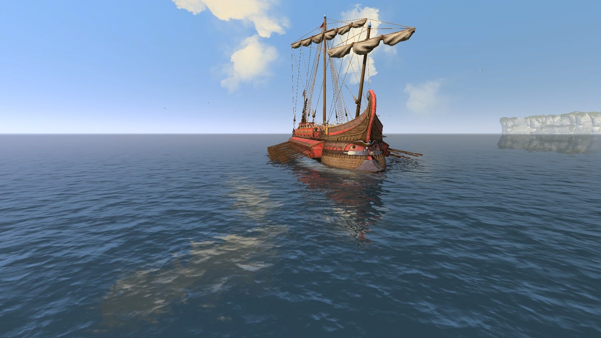 Штурмовая гексарема Total War: Rome II нос