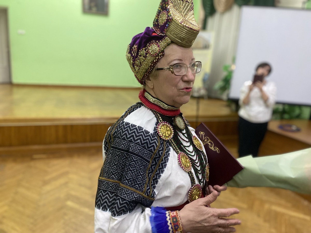 Галина Сысоева - художественный руководитель ансамбля "Воля"