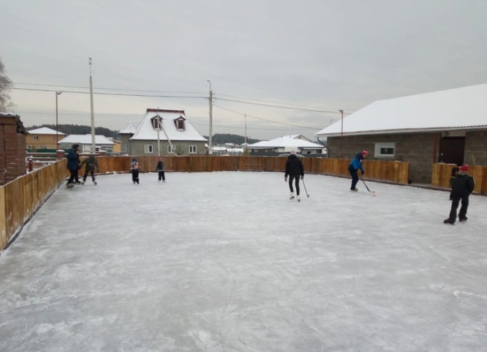 Фото: "Хоккей с мячом в Сосновоборске"/ВК
