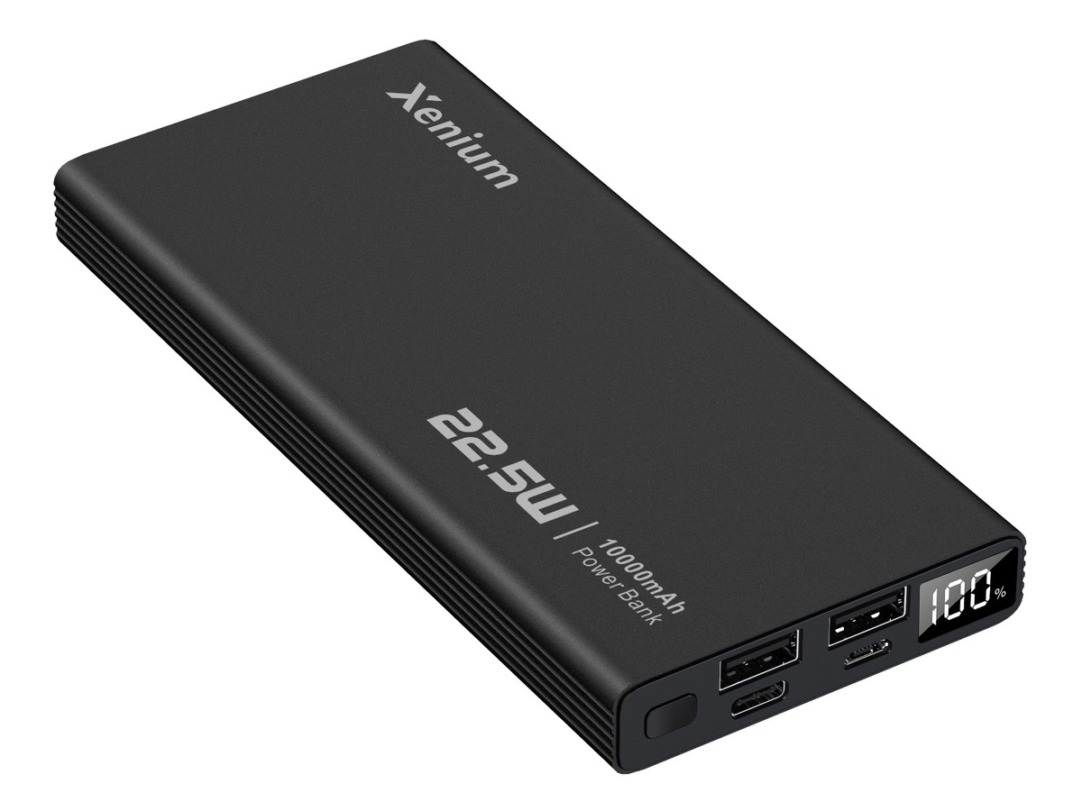 Минимум места, максимум пользы: Xenium P2210 — стильный пауэрбанк с экраном и быстрой зарядкой 