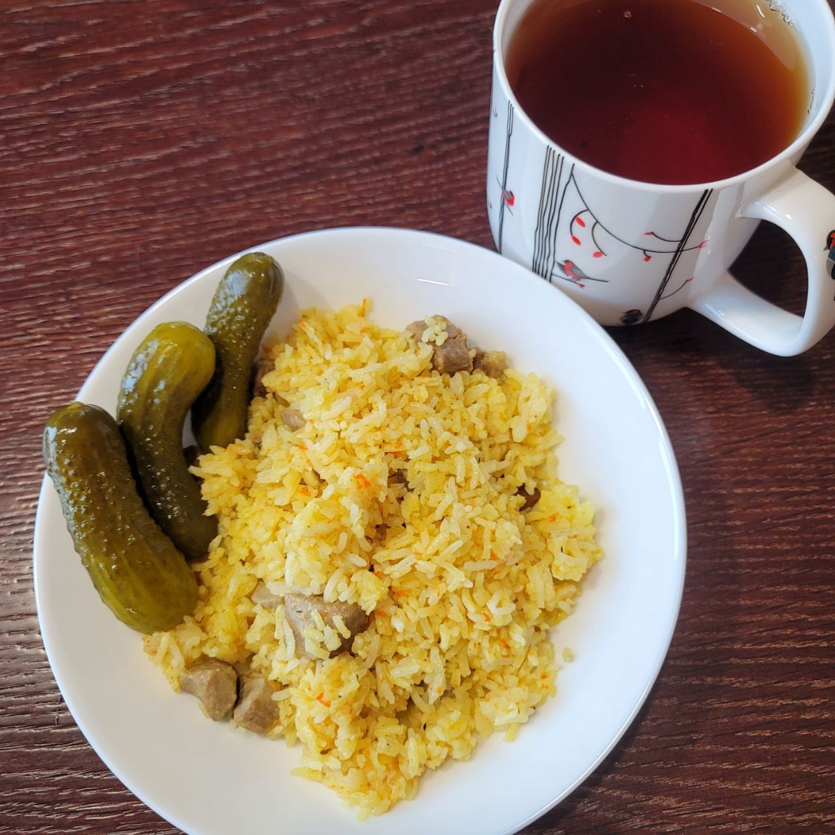 Модернизированный плов.