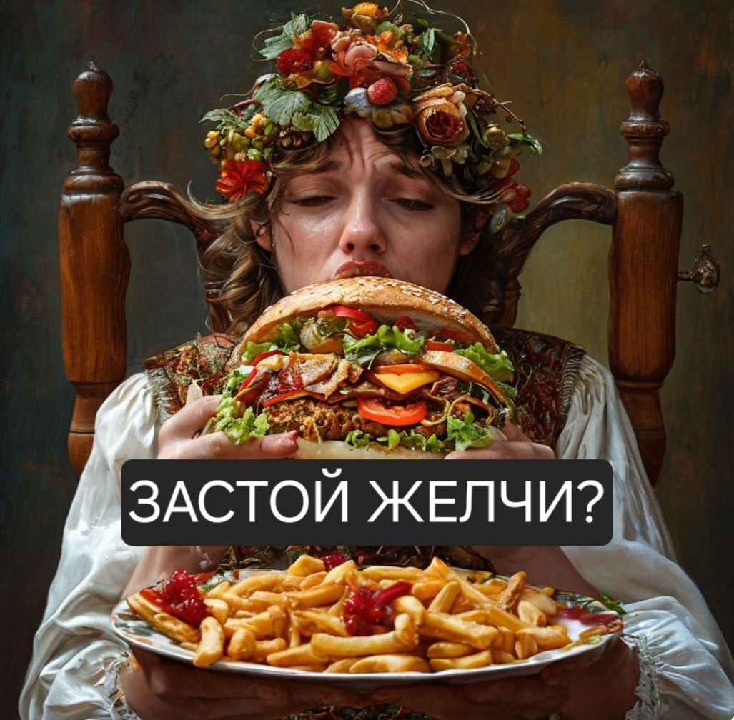 Густая кровь, густая желчь, цистит, камни в желчном- всё это говорит нам о... 