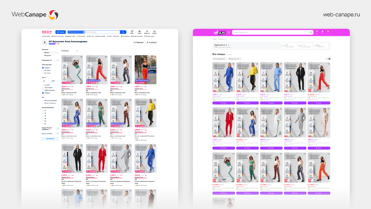 Магазин UPE на маркетплейсах