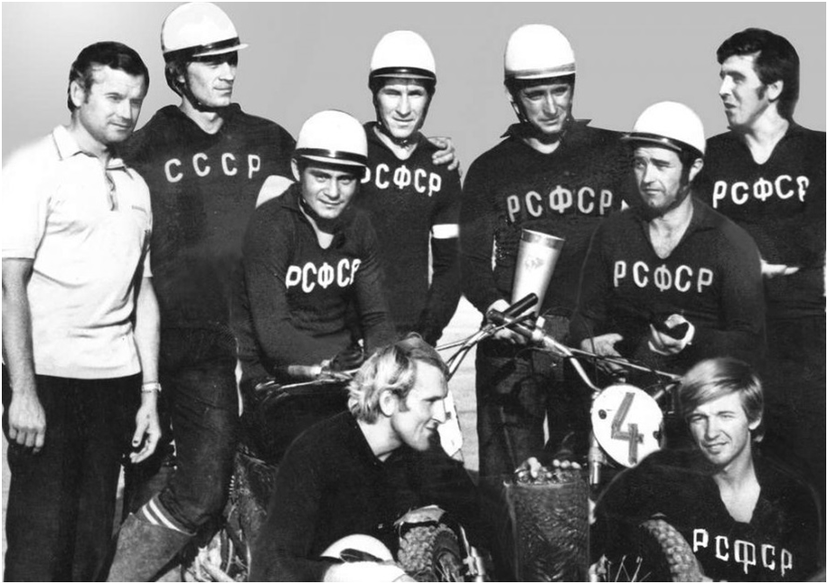 Мотодром Элиста. «Комета» 1975 г.