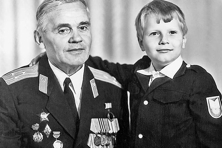 Николай Басков со своим дедушкой Николаем Николаевичем Еременко