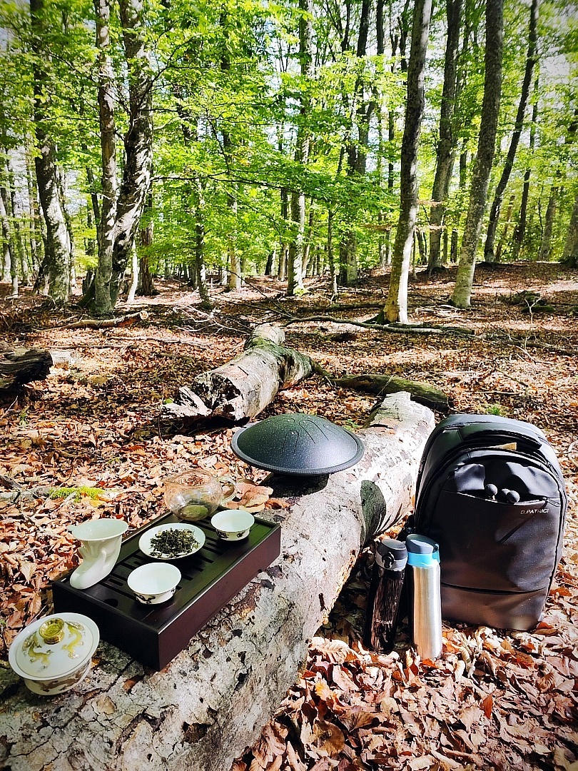 Это моя личная чайная церемония с улуном Тегуаньинь на просторах горного леса на Ангарском перевале. Я обожаю пить этот чай на природе, со своим сыном в затяжных прогулках по горно-лесному Крыму.