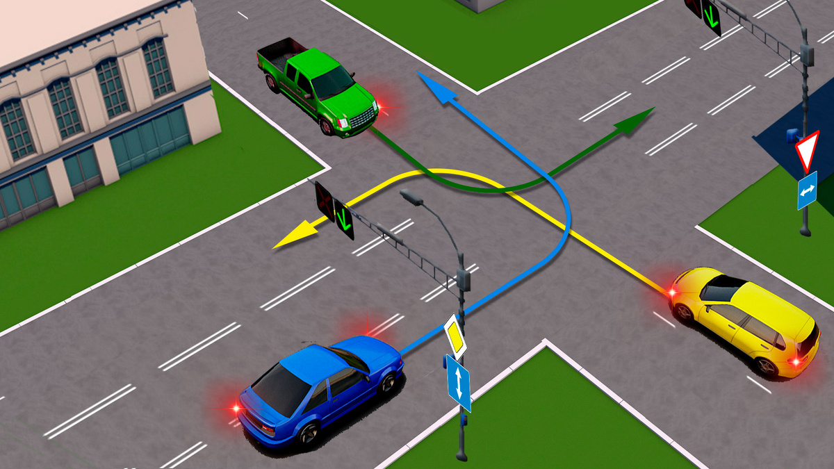 Задача и иллюстрация подготовленная командой Клуб Дорог.