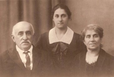 Софья Пастак с родителями