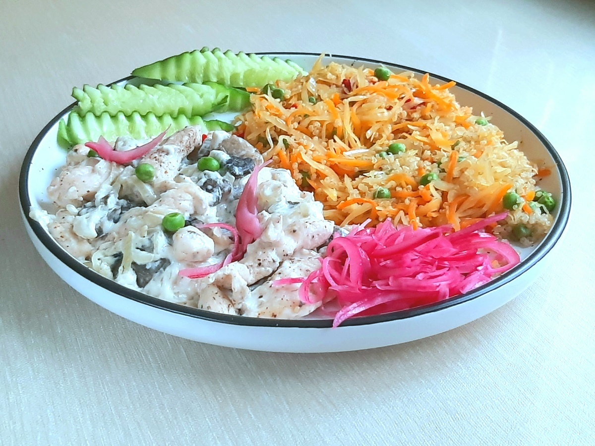 Клетчатка со вкусом от Валентины Пейппо. Состав обеда - в конце статьи. Рецепт жюльена уже в подборке. Спасибо нашему Мастеру!