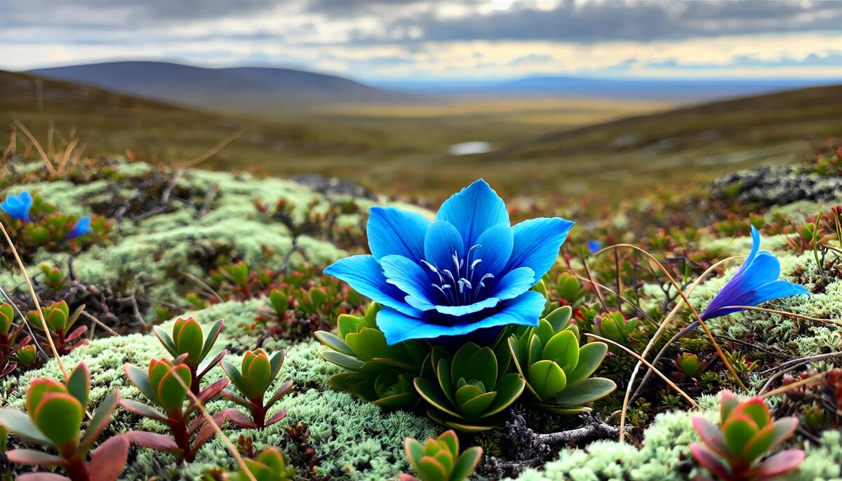 Горечавка — настоящий символ