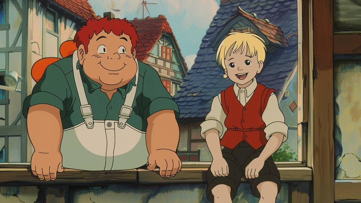 Карлсон и Малыш