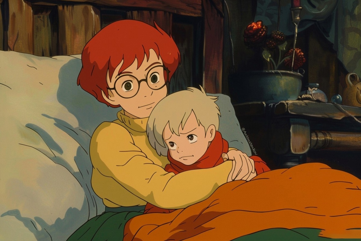 Малыш и мама. Источник изображений: VK-сообщество This Film Does Not Exist