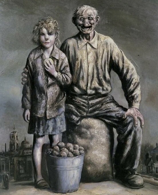 «Продавцы картофеля»