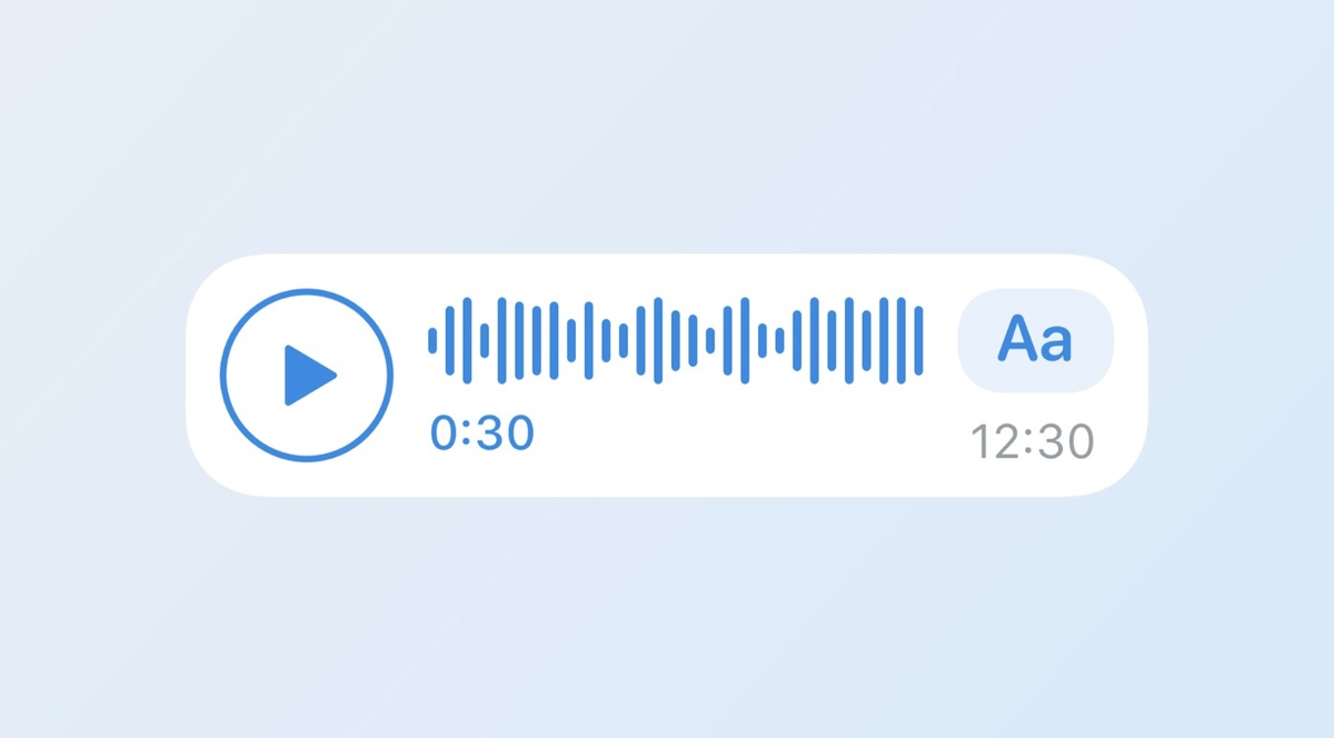 Бот, который преобразует аудио и видео в голосовые сообщения: @EasyVoiceBot