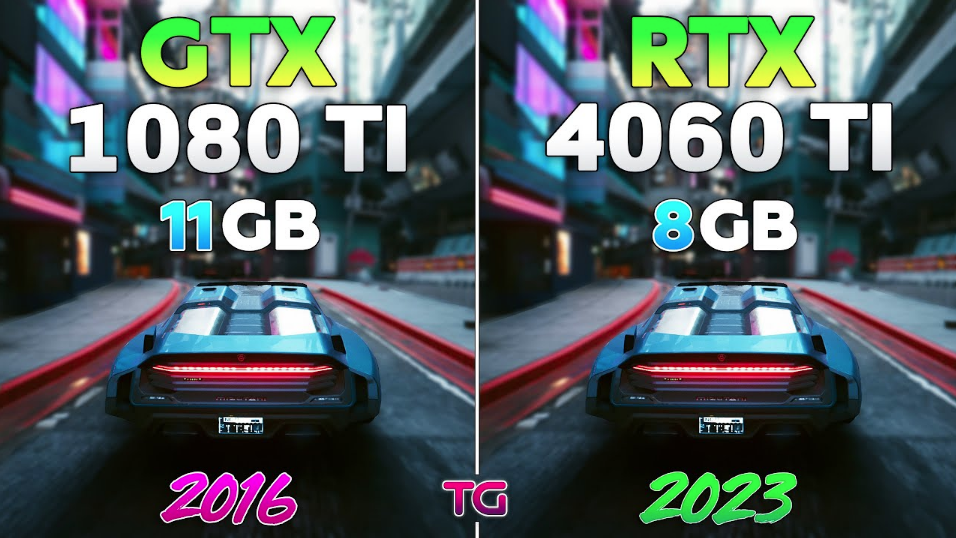 GTX 1080ti vs RTX 4060