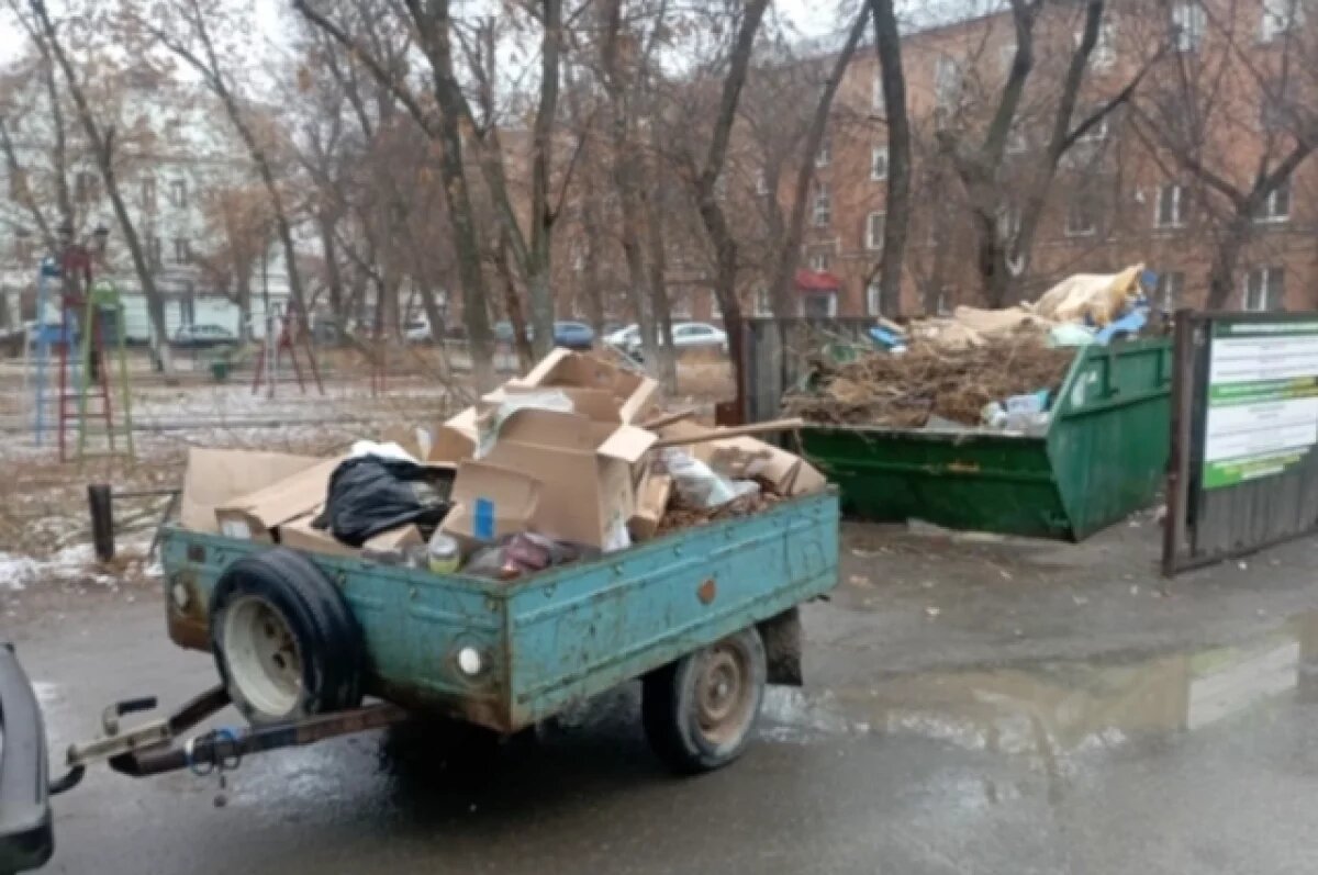    Регоператор: Порядок в местах сбора ТКО устраивает не всех оренбуржцев