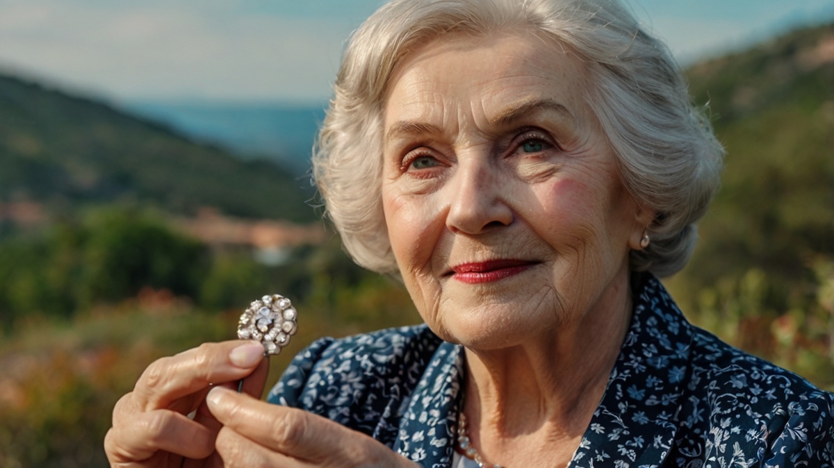 На фото бабушка с оберегом-заколкой, нежно держащей его в руках. Она обращается к внуку с лёгким недоумением: "Как зачем? Это и от сглаза, и от дурного влияния, и от завистников. Он оберегает тебя и от негативных событий, и даже от дурных мыслей…" Её слова полны заботы и загадки. Знал бы Дима, что с ним произойдет через пару часов, не стал бы спорить. 