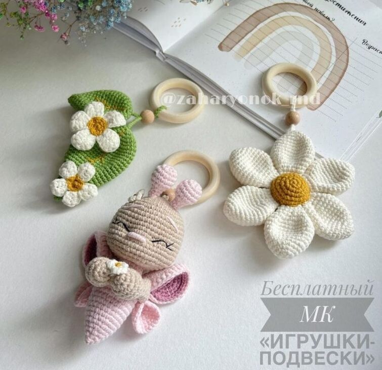    Вязаный мобиль   
Источник: «Умелки»