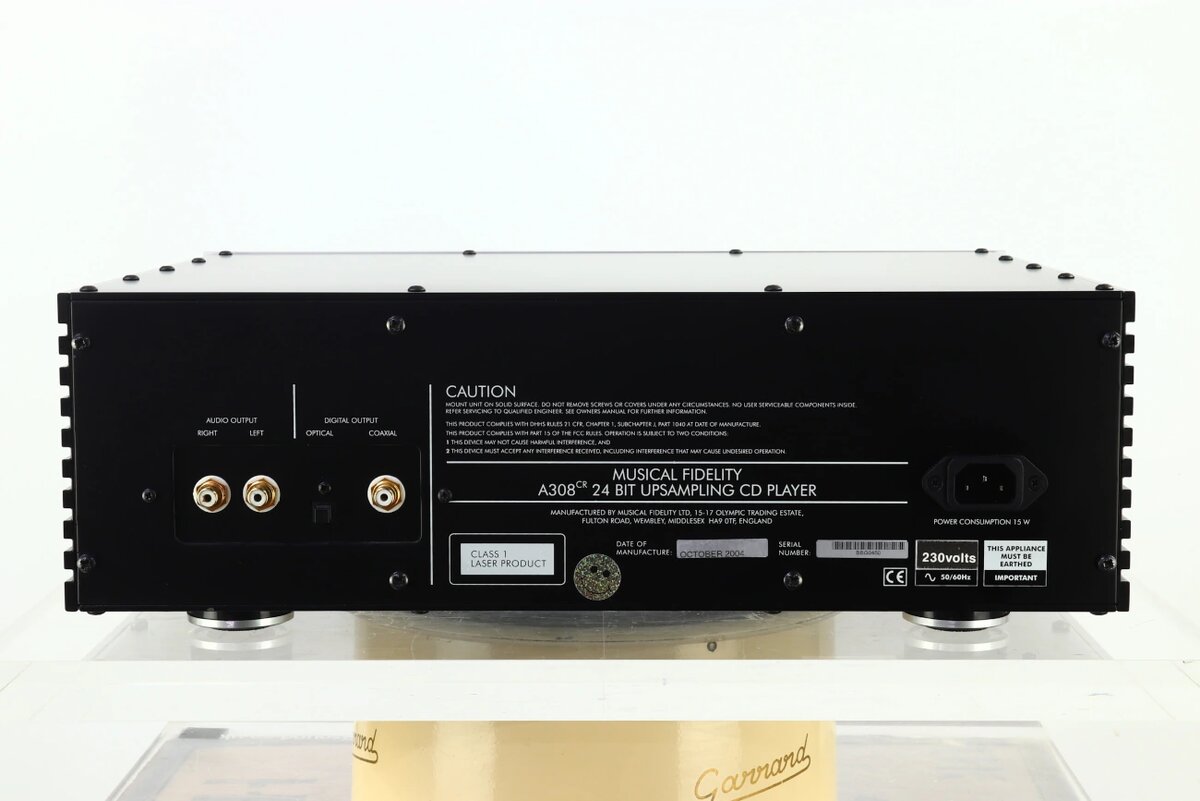 Musical Fidelity A308cr CD