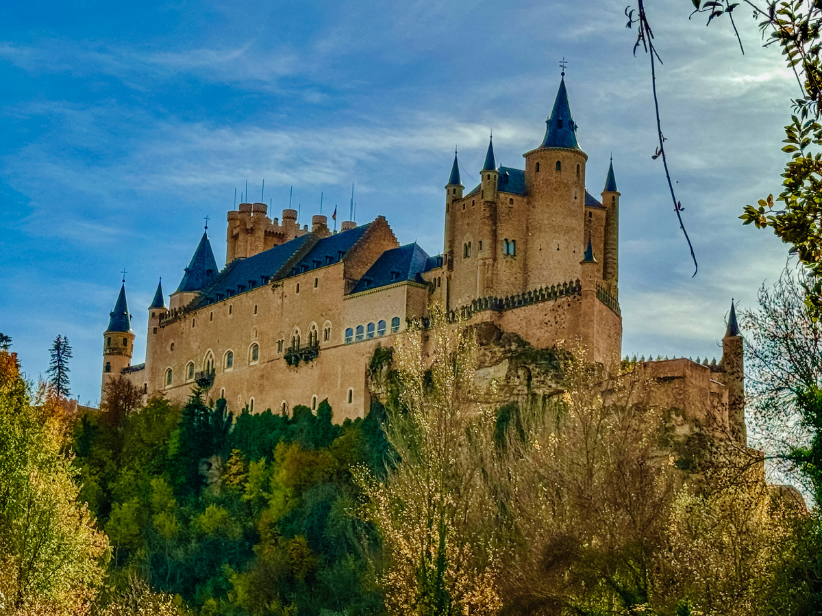 Алькасар в Сеговии. Провинция Кастилия и Леон. Фото автора