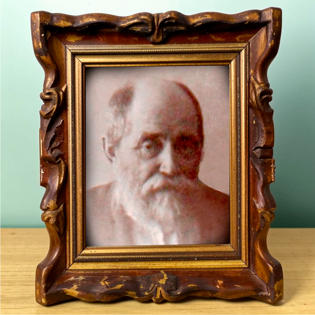 Касьян Махорин мог быть похож на сына Сашу, изображенного на этом портрете