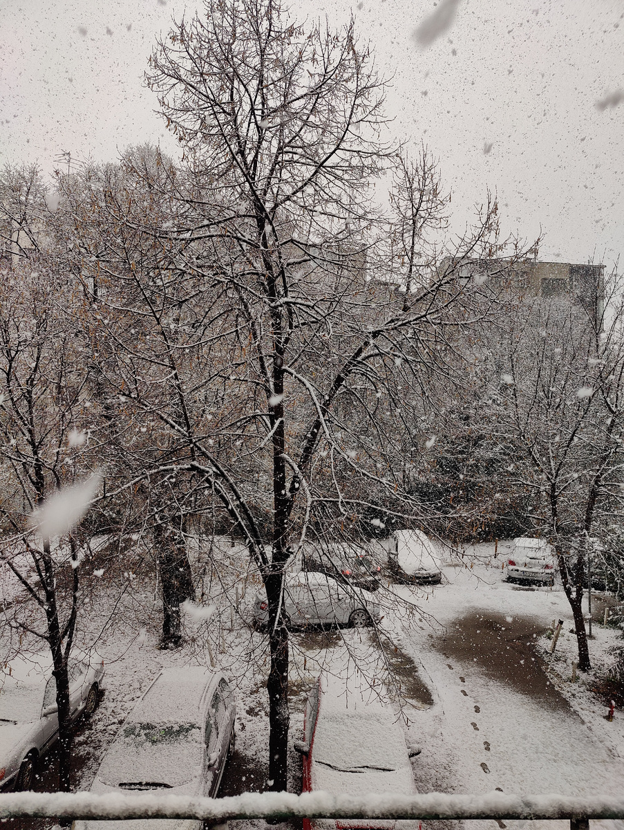 Вид на парковку