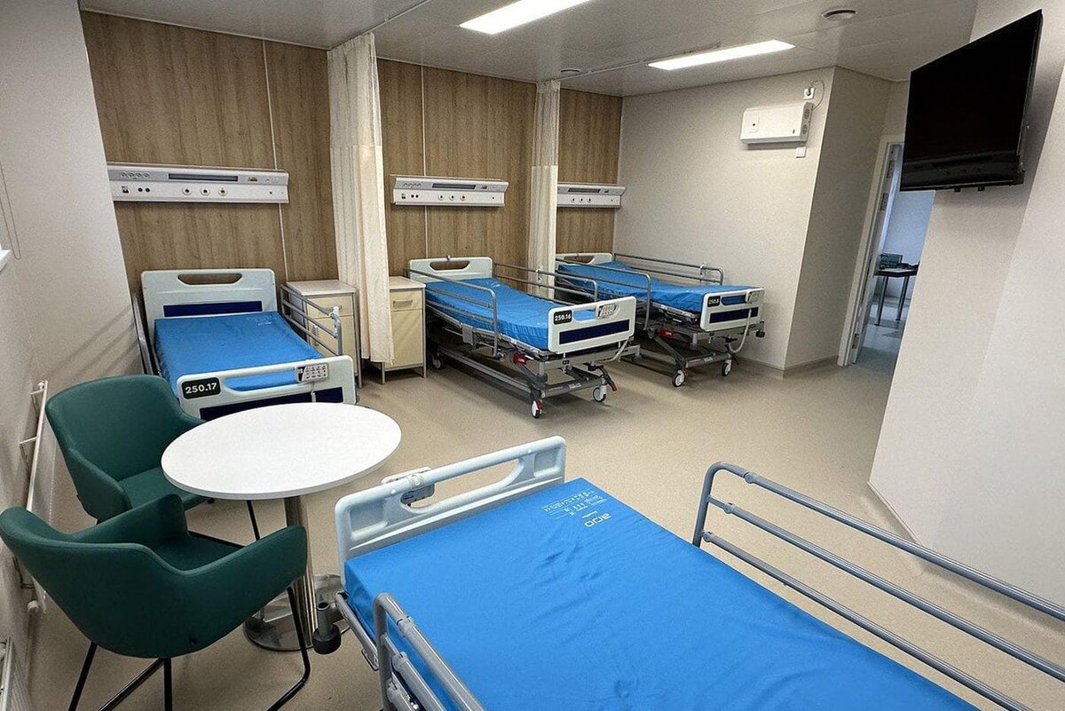    В больнице уже открыт новый флагманский центр экстренной медицинской помощи. В. Новикова / Пресс-служба Мэра и Правительства Москвы