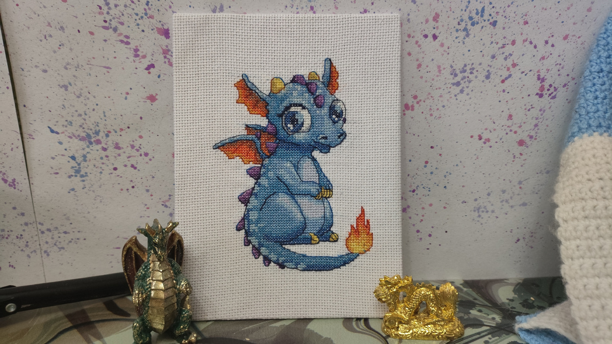 Дракончик без рамки...