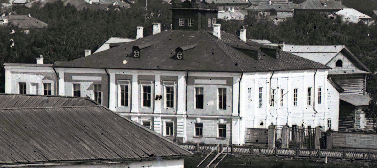 Исторический вид здания на снимке 1910-х годов