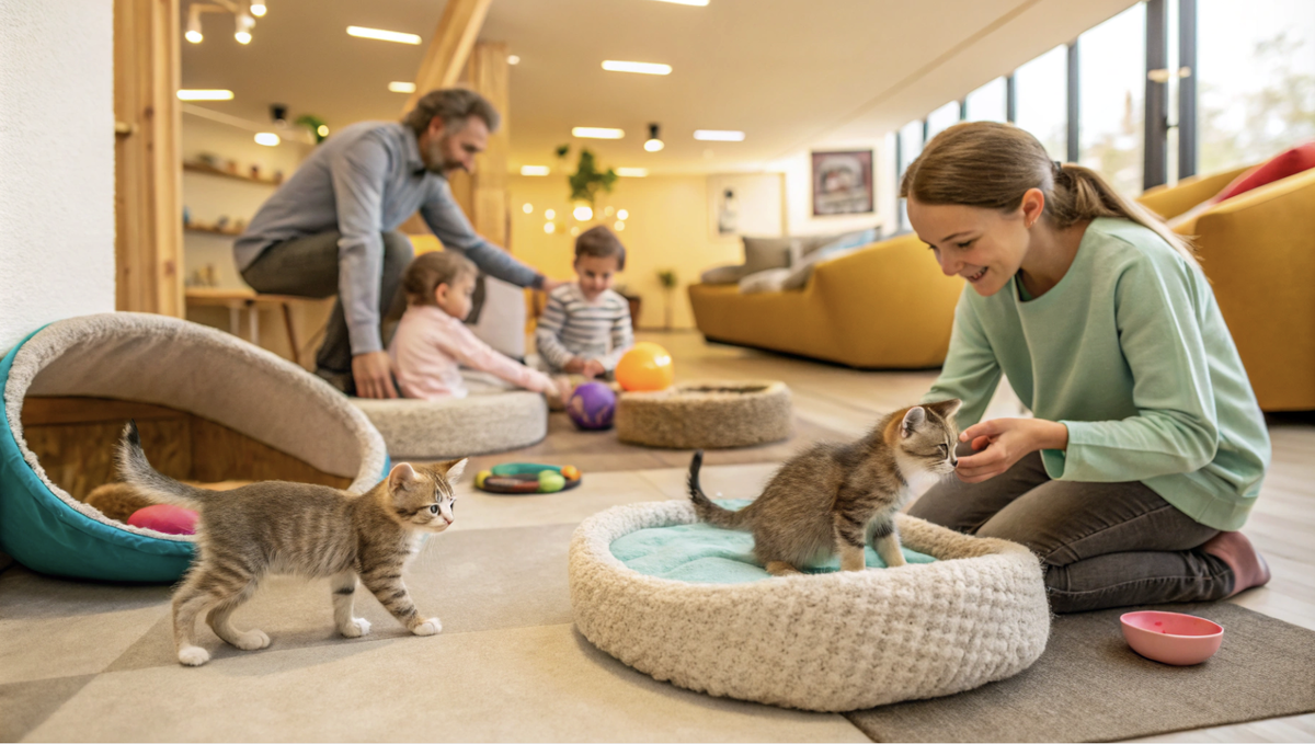 Выбор кошки в приюте