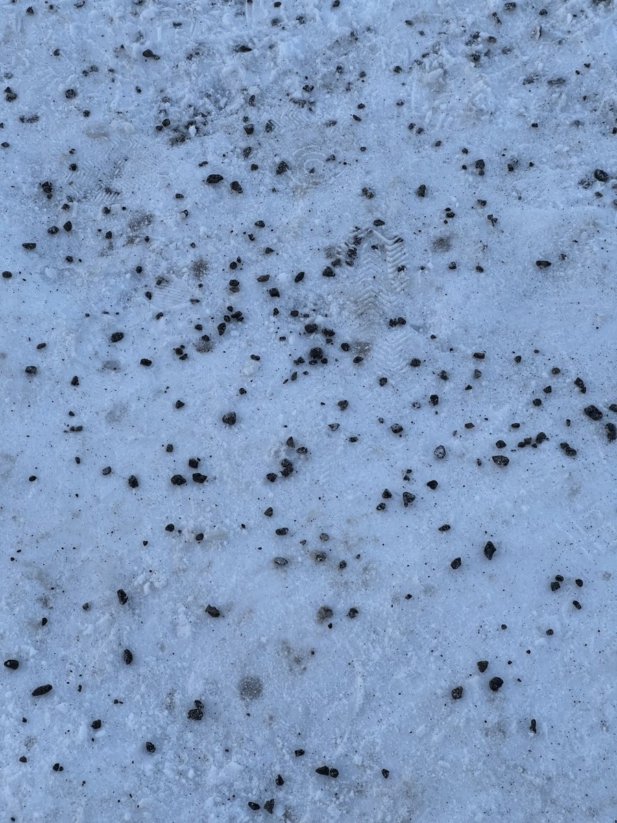 Ах вот ты какой, тротуар обработанный гравийной крошкой.