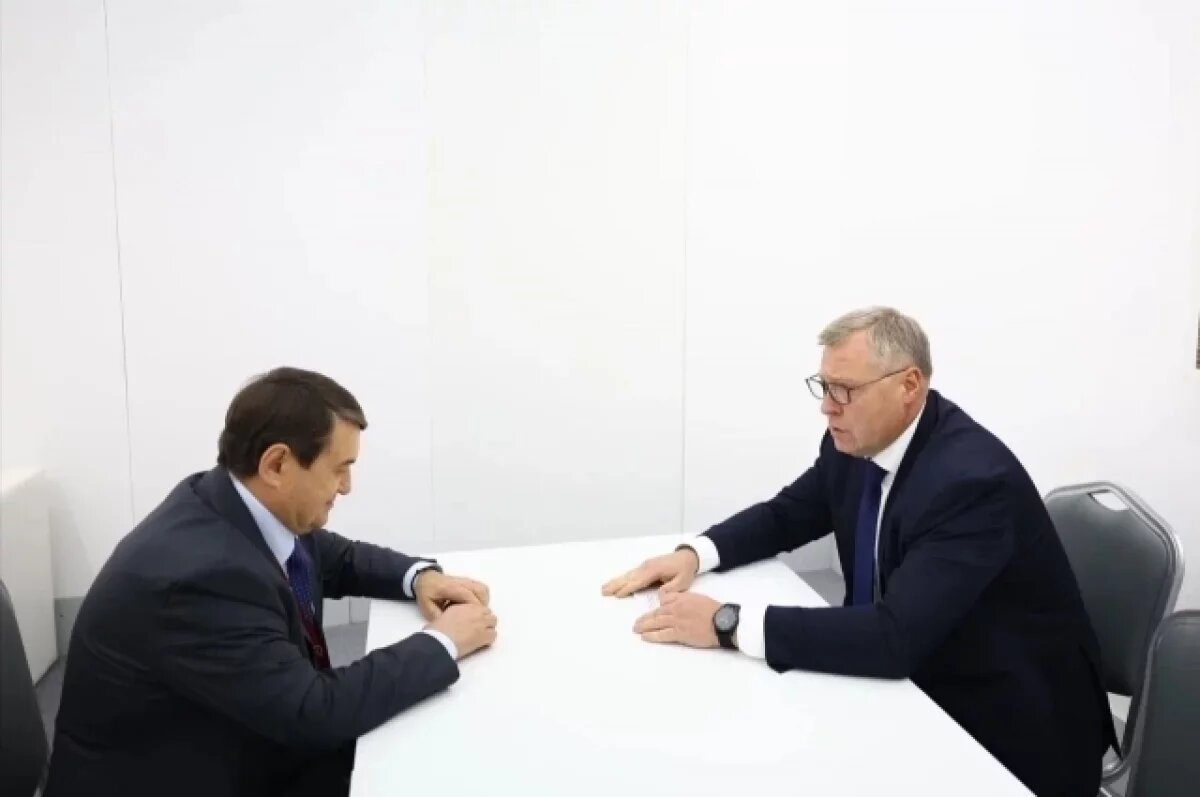    МТК "Север-Юг" в Астрахани обсудили Игорь Левитин и Игорь Бабушкин