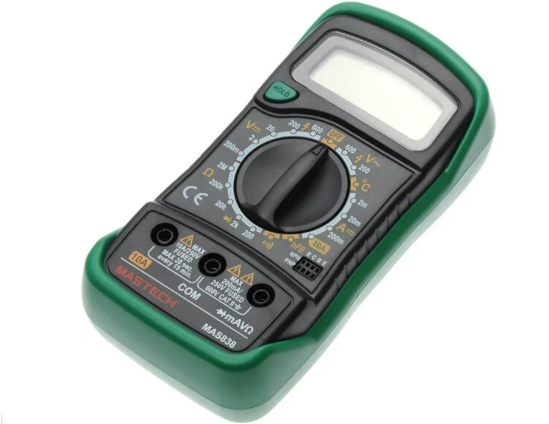 MASTECH мультиметр цифровой MAS838